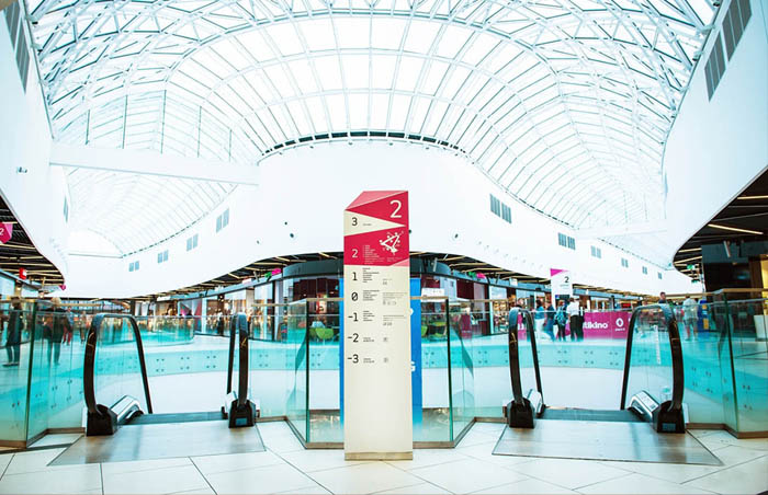 购物中心导视标识牌系统类别——【申博sunbet标识，标识制作厂家】